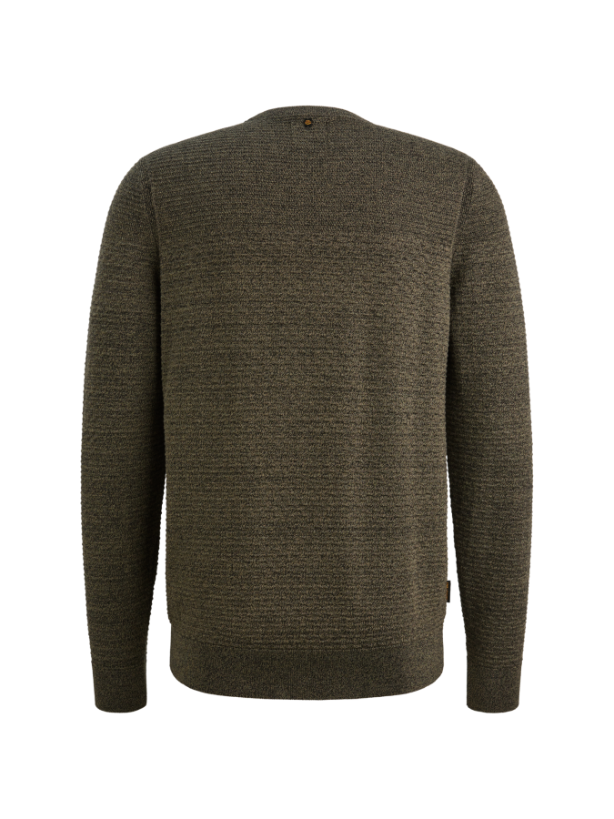 Afbeelding van PKW2510300 6389 Heren Trui  -  Crew Neck Cotton Mouline - PME LEGEND